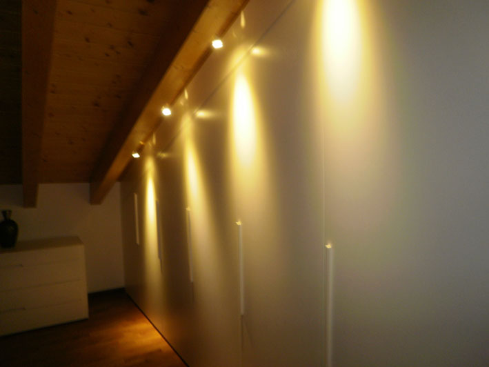 Armadio per mansarda arredo soffitta